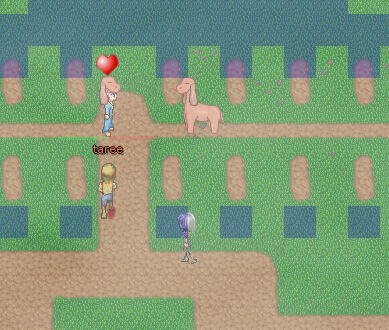 A Mouboo lost in the Cimetery