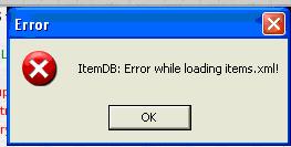 Items.xml Error.JPG