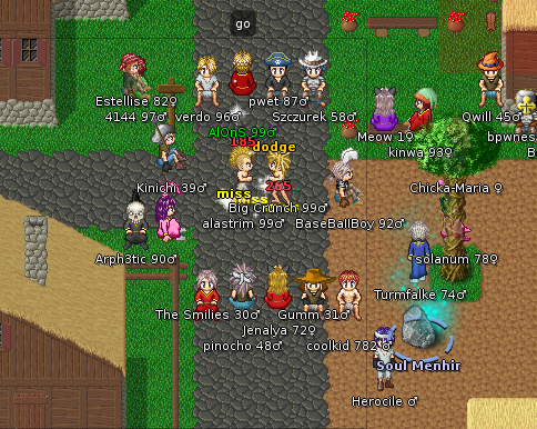the Fight in Hurnscald