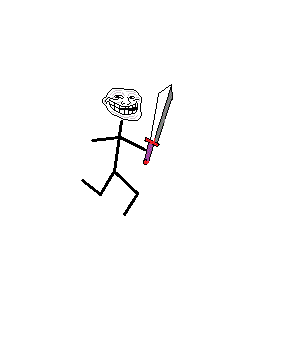 elegant warrior with a sword in F minor.gif